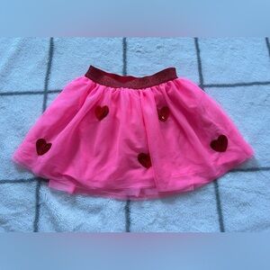 Cat & Jack Valentines Tutu Skirt size XS